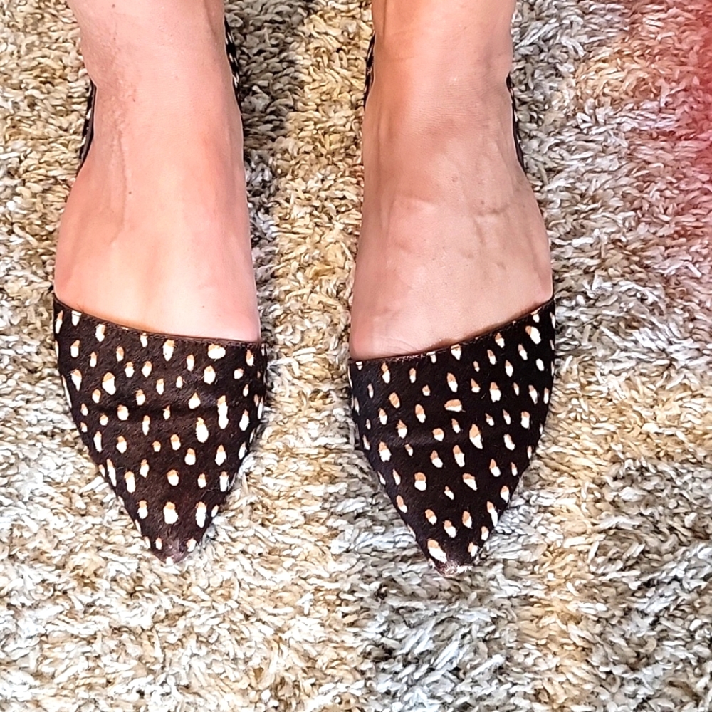 J. Crew Animal Print Flats